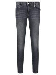 Blue Fire Dżinsy - Slim fit - w kolorze antracytowym rozmiar: W26/L29. Czarne jeansy Blue Fire, l, z aplikacjami, ze skóry, klasyczne. Za 74.81 zł.