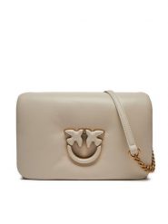 Pinko Torebka Love Click Puff Classic PE 24 PLTT 101585 A10F Écru. Listonoszki Pinko, bez wzorów, ze skóry, bez dodatków. Za 2,229.00 zł.