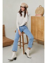 Soft Cashmere Golf w kolorze beżowym rozmiar: 38/40. Brązowe swetry Soft Cashmere, bez wzorów, z kaszmiru, bez ramiączek. Za 104.99 zł.