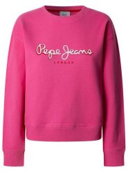 Pepe Jeans Bluza "Maddy" w kolorze różowym rozmiar: XS. Różowe bluzy Pepe Jeans, xs, bez wzorów, z bawełny, bez kaptura. Za 158.84 zł.