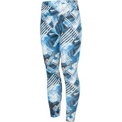 Legginsy treningowe damskie SPDF004 - multikolor allover. Legginsy marki Nike. Za 119.99 zł.