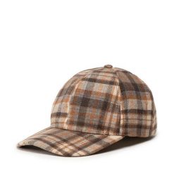 Czapka z daszkiem Acccessories. Brązowe czapki z daszkiem ACCCESSORIES, bez wzorów. Za 24.99 zł.