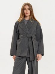Gina Tricot Kurtka przejściowa 22988 Szary Regular Fit. Szare kurtki Gina Tricot, l, bez wzorów, z syntetyku, bez kaptura. Za 269.99 zł.