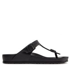 Japonki Birkenstock. Czarne japonki Birkenstock, bez wzorów. Za 179.99 zł.