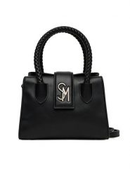 Steve Madden Torebka Bohan SM13001728 Czarny. Czarne torebki klasyczne Steve Madden, bez wzorów, ze skóry, bez dodatków. Za 359.99 zł.