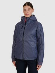 4F Kurtka 4FPRO wodoodporna membrana 15000 damska - szara XL. Szare kurtki 4f, m, bez wzorów, z dzianiny, bez kaptura, trekkingowe. Za 649.99 zł.