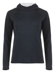 Elkline Bluza "Sweater Wetter" w kolorze czarno-antracytowym rozmiar: 46. Czarne bluzy elkline, bez wzorów, z bawełny, bez ramiączek, z kapturem. Za 260.96 zł.
