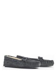 Gooce Skórzane mokasyny "Cordova" w kolorze szarym rozmiar: 38. Szare mokasyny Gooce, bez wzorów, z wełny. Za 152.99 zł.