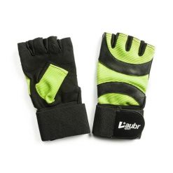 Rękawiczki fitness Laubr Sport zielone. Niebieskie rękawiczki FIVE GLOVES, bez wzorów, z materiału, sportowe. Za 113.99 zł.