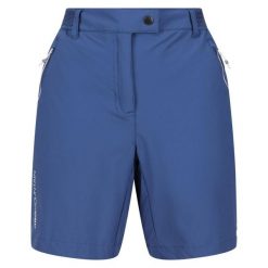 Damskie Szorty Mountain II. Niebieskie szorty Regatta, bez wzorów, sportowe. Za 71.99 zł.