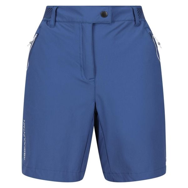 Damskie Szorty Mountain II. Niebieskie szorty Regatta, bez wzorów, sportowe. Za 71.99 zł.