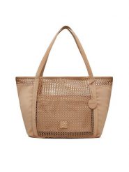 Badura Torebka WENN-01 Czarny. Czarne shopper bag Badura, bez wzorów, z materiału, bez dodatków. Za 229.99 zł.