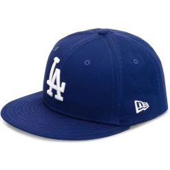Czapka New Era Los Angeles. Białe czapki z daszkiem New Era, bez wzorów, z bawełny. Za 190.00 zł.
