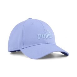 Czapka z daszkiem Essentials Elevated PUMA. Fioletowe czapki z daszkiem Puma, bez wzorów, sportowe. Za 89.00 zł.