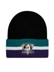 47 Brand Czapka NHL Anaheim Ducks Split Cuff 47 H-SPLCC25ACE-BK Czarny. Czarne czapki zimowe 47 Brand, bez wzorów, z materiału. Za 149.99 zł.