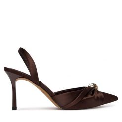 Szpilki Aldo. Brązowe szpilki Aldo, bez wzorów, bez obcasa, na szpilce, bez zapięcia. Za 419.99 zł.