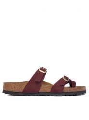 Birkenstock Japonki Mayari 1032984 Bordowy. Czerwone japonki Birkenstock, bez wzorów, z nubiku. Za 549.99 zł.