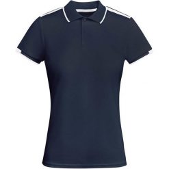 Damska Sportowa Koszulka Polo Tamil Z Krótkim Rękawem. Białe t-shirty sportowe ROLY, m, bez wzorów, bez ramiączek. Za 64.99 zł.