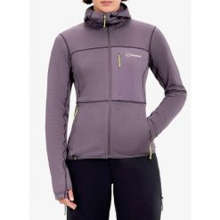 Bluza rozpinana damska Berghaus Ridge-Hiker Hoody. Fioletowe bluzy Berghaus, bez wzorów, bez ramiączek, bez kaptura. Za 604.99 zł.