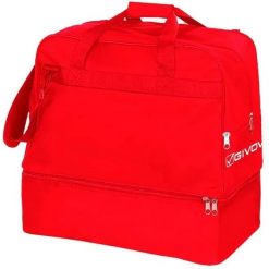 Torba sportowa Givova Revolution Big Red Red. Czerwone torby sportowe 318, z aplikacjami, z materiału, na ramię, duże. Za 162.99 zł.