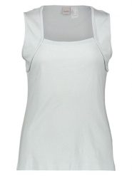 Heine Top w kolorze błękitnym rozmiar: 48. Niebieskie topy Heine, bez wzorów, z bawełny, bez kołnierzyka, bez ramiączek. Za 43.99 zł.