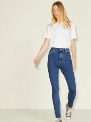 JJXX Jeansy Vienna 12203792 Niebieski Skinny Fit. Niebieskie jeansy JJXX, xl, bez wzorów, z bawełny. Za 69.99 zł.