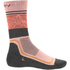 Skarpety trekkingowe damskie Viking Boosocks Heavy Bamboo Lady. Czerwone skarpetki Viking, bez wzorów. Za 43.00 zł.