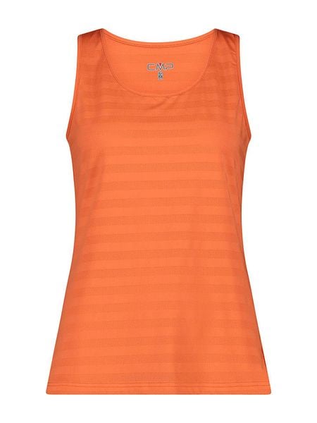 CMP Top funkcyjny w kolorze pomarańczowym rozmiar: 38. Pomarańczowe topy CMP, bez wzorów, bez kołnierzyka, bez ramiączek. Za 82.83 zł.