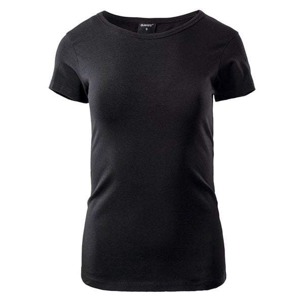 Koszulka damska Hi-Tec Lady Puro - czarna, Rozmiar M. Czarne buty sportowe lifestyle Hi-tec, bez wzorów, z bawełny, sportowe, bez zapięcia. Za 34.99 zł.