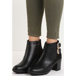 Czarne Botki Undertow. Botki marki Kazar. Za 119.99 zł.