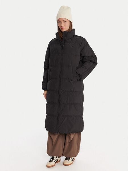 Adidas Kurtka zimowa adicolor JX2957 Czarny Loose Fit. Czarne kurtki adidas, na zimę, m, bez wzorów, z syntetyku, bez kaptura. Za 519.99 zł.