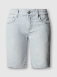 Pepe Jeans Bermudy dżinsowe "Poppy" w kolorze błękitnym rozmiar: W27. Niebieskie szorty Pepe Jeans, z aplikacjami, z jeansu, klasyczne. Za 173.99 zł.