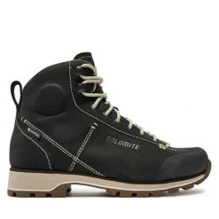 Trekkingi Dolomite. Czarne buty trekkingowe Dolomite, z gore-texu, bez zapięcia. Za 1,069.00 zł.