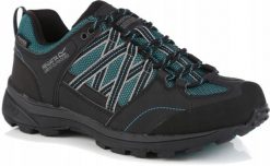 Buty trekkingowe damskie Samaris Low II Regatta. Czarne trekkingi Regatta, bez wzorów, z materiału, bez zapięcia, trekkingowe. Za 339.99 zł.
