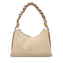 Torebka Coccinelle. Brązowe torebki klasyczne Coccinelle, bez wzorów, klasyczne, bez dodatków. Za 1,539.00 zł.