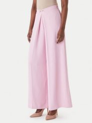 Fracomina Spodnie palazzo FS26SV3007W47601 Różowy Regular Fit. Czerwone spodnie materiałowe Fracomina, bez wzorów, z materiału. Za 619.99 zł.