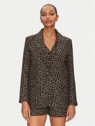 Morgan Marynarka 251-VBILI.F Brązowy Regular Fit. Brązowe marynarki i żakiety Morgan, bez wzorów, z bawełny, bez ramiączek. Za 289.99 zł.