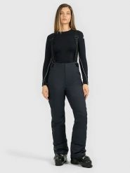 4F Spodnie narciarskie w kolorze czarnym rozmiar: S. Czarne spodnie dresowe 4f, bez wzorów. Za 501.57 zł.