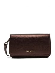 Lasocki Torebka CEO-LSK-L-006-09 Brązowy. Brązowe listonoszki Lasocki, bez wzorów, z materiału, bez dodatków. Za 129.99 zł.