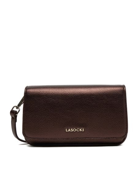 Lasocki Torebka CEO-LSK-L-006-09 Brązowy. Brązowe listonoszki Lasocki, bez wzorów, z materiału, bez dodatków. Za 129.99 zł.