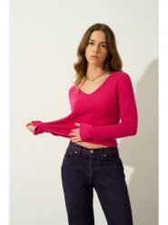 AUTHENTIC CASHMERE Kaszmirowy sweter "Galise" w kolorze różowym rozmiar: L. Różowe swetry AUTHENTIC CASHMERE, l, bez wzorów, z kaszmiru, bez ramiączek. Za 287.51 zł.