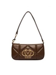 LOVE MOSCHINO Torebka JC4111PP1PLC0300 Brązowy. Brązowe torebki klasyczne Love Moschino, bez wzorów, ze skóry, bez dodatków. Za 839.99 zł.