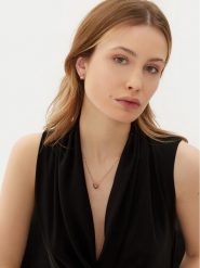 Guess Naszyjnik JUBN05 007JW Złoty. Żółte naszyjniki Guess, z tworzywa sztucznego, metalowe. Za 209.99 zł.