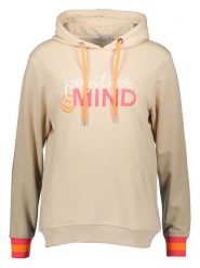 Zwillingsherz Bluza "Mascha" w kolorze beżowym rozmiar: S/M. Brązowe bluzy Zwillingsherz, m, bez wzorów, bez ramiączek, bez kaptura. Za 164.02 zł.