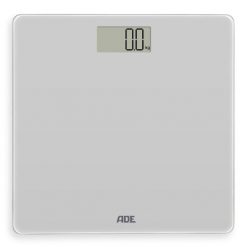 Waga łazienkowa, do 180 kg, 30 x 30 cm, szara. Szare wagi łazienkowe ADE. Za 139.90 zł.