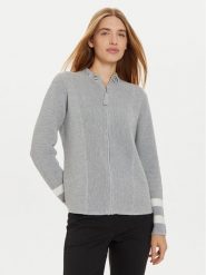 Olsen Kardigan 11004083 Szary Regular Fit. Szare swetry Olsen, bez wzorów, z syntetyku, bez ramiączek. Za 339.99 zł.
