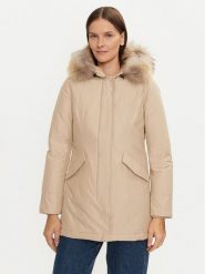Woolrich Kurtka zimowa Arctic Raccoon CFWWOU0538FRUT0001 Beżowy Regular Fit. Brązowe kurtki Woolrich, na zimę, xl, bez wzorów, z syntetyku, bez kaptura. Za 2,249.00 zł.