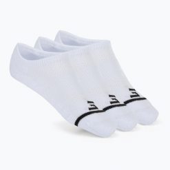 Skarpety damskie SKECHERS 1/2 Terry No Show 3. Białe skarpetki Skechers, bez wzorów. Za 52.99 zł.