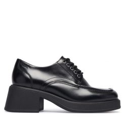 Półbuty Vagabond Shoemakers. Czarne półbuty wsuwane Vagabond Shoemakers, bez wzorów, bez obcasa, na obcasie. Za 649.99 zł.