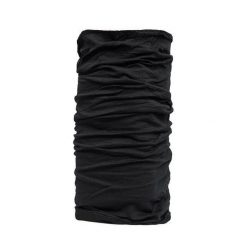 Komin zimowy z welny merino Sensor. Czarne szaliki i kominy Sensor, na zimę, bez wzorów. Za 120.95 zł.